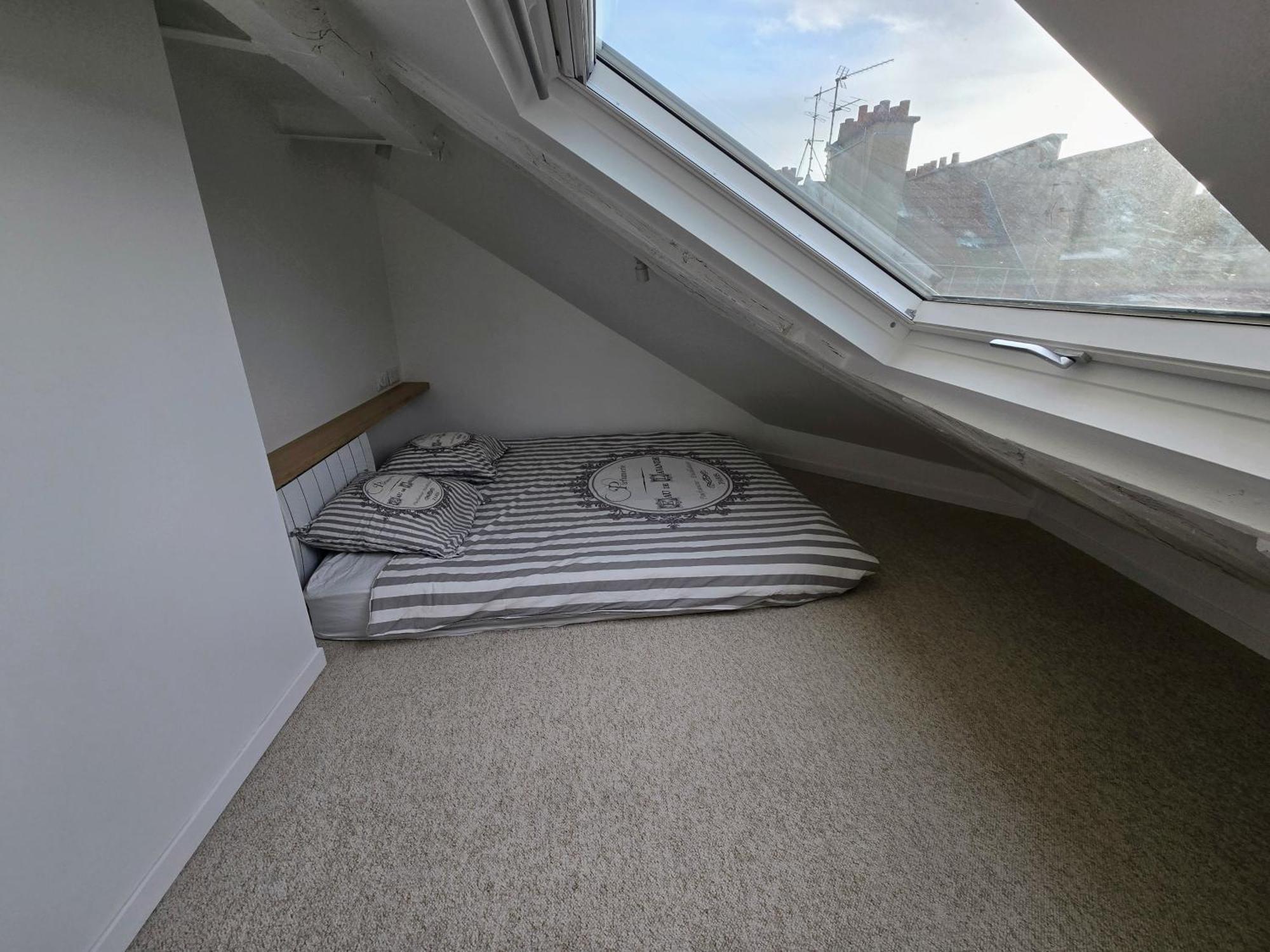 Duplex Plein Sud Refait A Neuf - 2eme - Vue Exceptionnelle Toits Appartement Parijs
