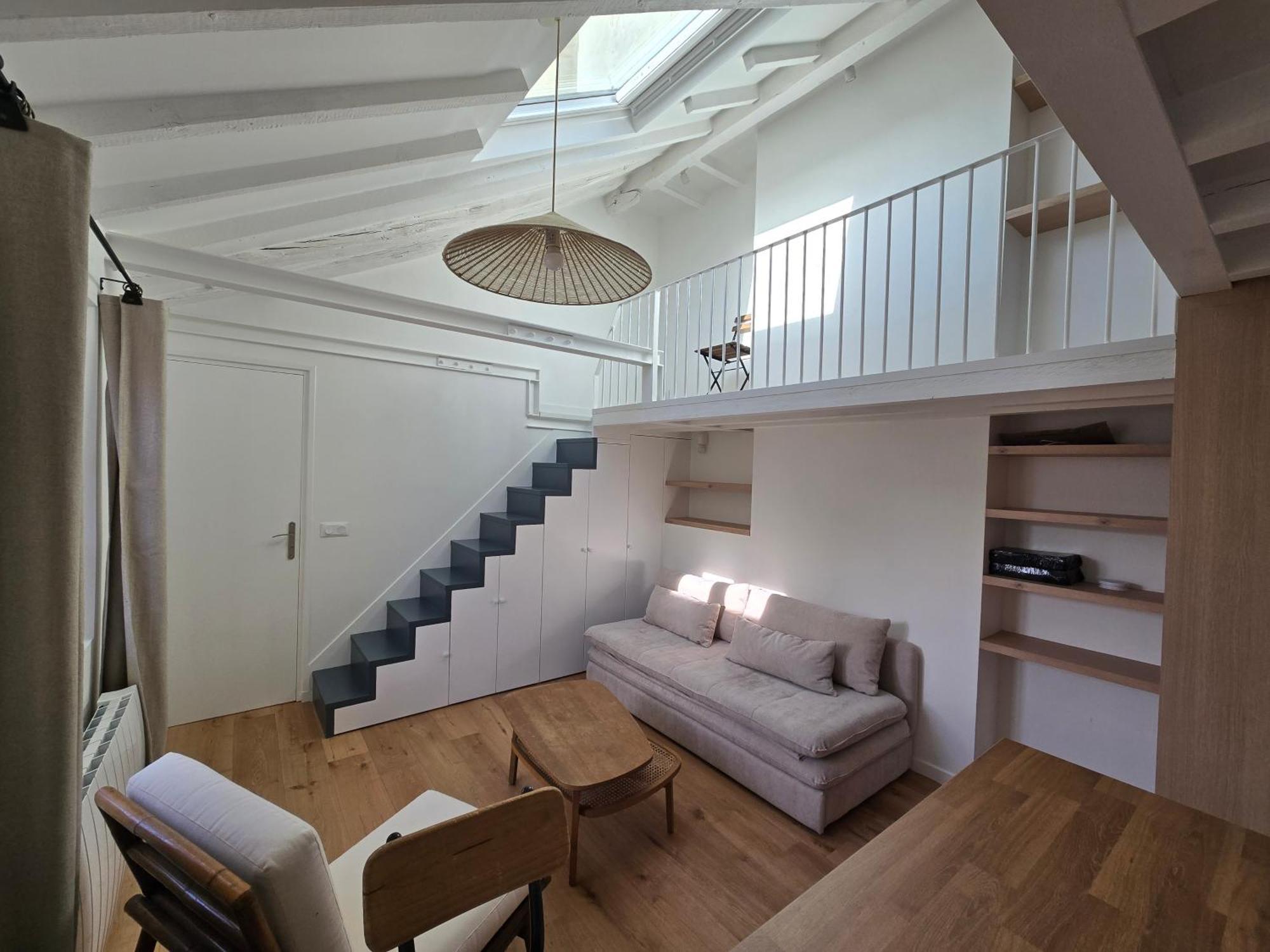 Appartement Duplex Plein Sud Refait A Neuf - 2eme - Vue Exceptionnelle Toits Parijs